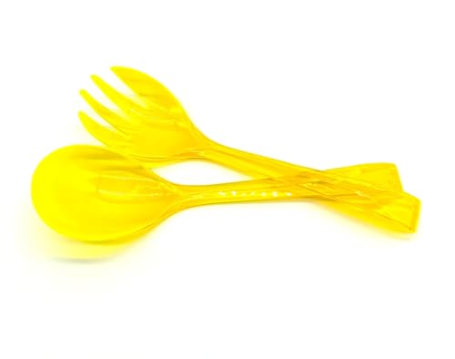 Kimmel Salatbesteck Servierlöffel Salatgabel Salatlöffel 2-teilig, Kunststoff, Gelb-transparent, 21-000-2711 Kimmel Salatbesteck Servierlöffel Salatgabel Salatlöffel 2-teilig, Kunststoff, Gelb-transparent, 21-000-2711 von Kimmel