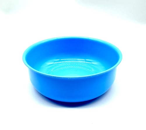 Kimmel Schüssel Schale Müsli Suppe Kunststoff Plastik Mehrweg bruchsicher stapelbar 10 cm, Hellblau von Kimmel