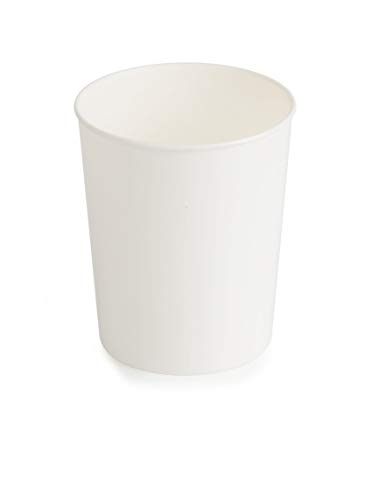 Kimmel Tasse Trinkbecher Becher bruchsicher stapelbar Mehrweg 250 ml, Kunststoff, Weiß von Kimmel