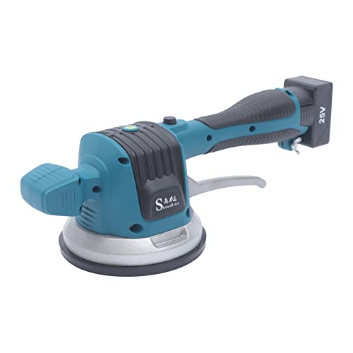 Fliesenverlegemaschine Elektrische Fliesenmaschine Fliesenvibrator-Richtmaschine für Fliesenrüttler, 6 Gang Automatische Nivelliermaschine mit 120x120 mm Saugnapf für Boden/Wandfliesen Fliesenverlegemaschine Elektrische Fliesenmaschine Fliesenvibrator-Richtmaschine für Fliesenrüttler, 6 Gang Automatische Nivelliermaschine mit 120x120 mm Saugnapf für Boden/Wandfliesen von KinHall