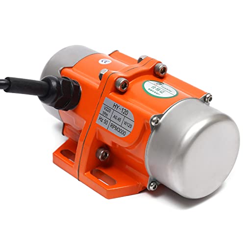 Vibrationsmotor 120W 220V AC Vibrator Motor Rüttelmotor Industriell Asynchronous 3000 U/min von KinHall