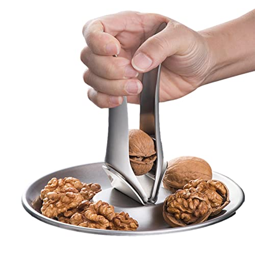 Nussknacker Walnüsse, Nussknacker, Walnüsse Haselnüsse Nuss Nussknacker Edelstahl Werkzeug für Pecan Walnut Mandeln Haselnüsse Pistazien von KinMokusei