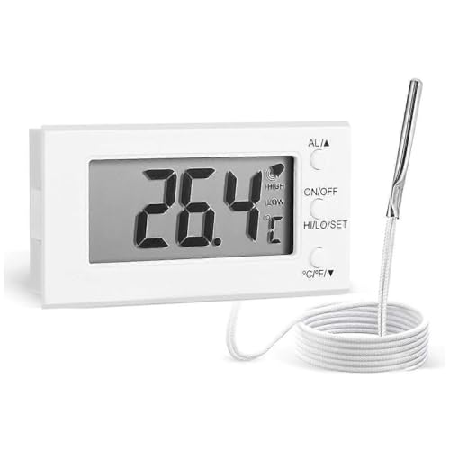 Elektronischer digitaler eingebauter Thermometer DTH-168 – Backofenthermometer mit Hoch-Tief-Temperatur-Alarm, ℃/℉-Umwandlung, genau für Backen & Garen, ideal für Küchenanlagen Elektronischer digitaler eingebauter Thermometer DTH-168 – Backofenthermometer mit Hoch-Tief-Temperatur-Alarm, ℃/℉-Umwandlung, genau für Backen & Garen, ideal für Küchenanlagen von KinZon