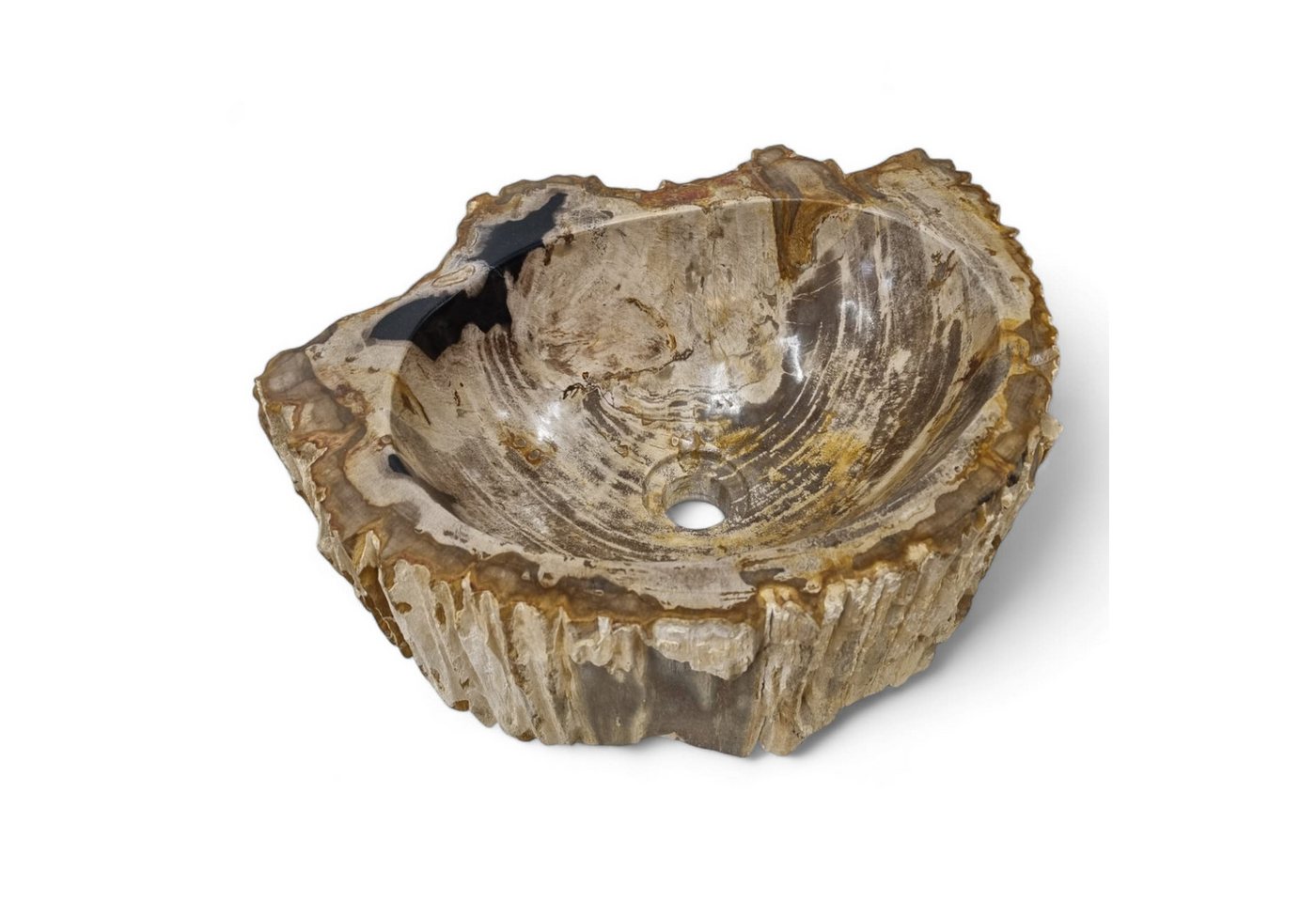 Kinaree Aufsatzwaschbecken Versteinertes Holz Waschbecken #34, Naturstein, versteinertes Holz, natürlich geformt, Naturprodukt Kinaree Aufsatzwaschbecken Versteinertes Holz Waschbecken #34, Naturstein, versteinertes Holz, natürlich geformt, Naturprodukt von Kinaree