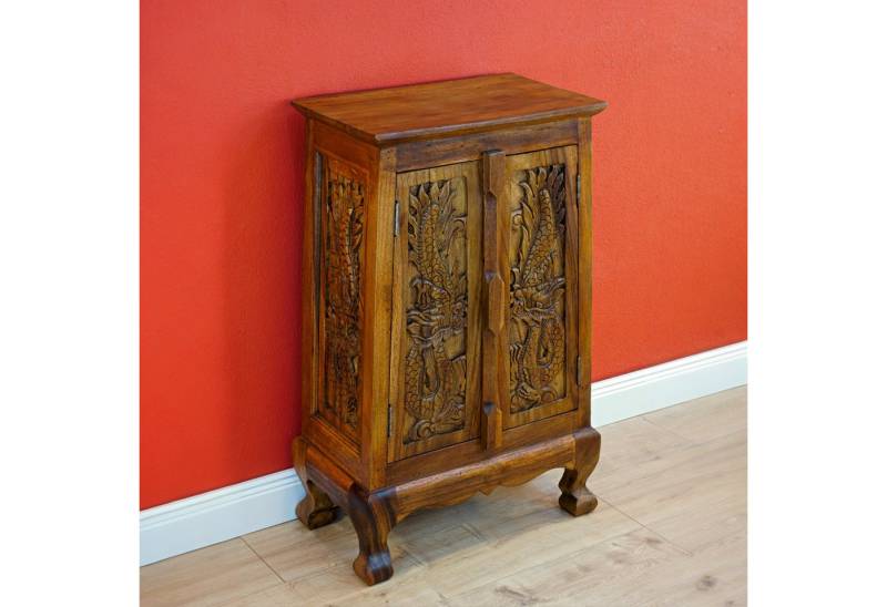 Kinaree Beistellschrank Akazie Massivholz Schrank handgefertigt in Thailand, verschiedne Größen, Muster, Farbe Kinaree Beistellschrank Akazie Massivholz Schrank handgefertigt in Thailand, verschiedne Größen, Muster, Farbe von Kinaree