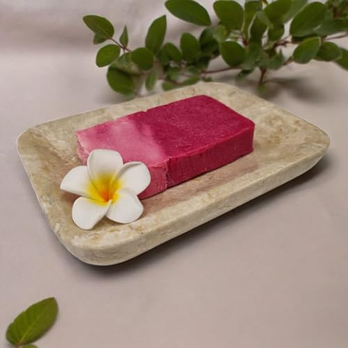 Seifenschale Marmor beige - 12x16cm Naturstein Seifenablage in moderner Optik, Badezimmer Accessoire - Beiger Marmor, Klassische Eleganz - Schmuckteller oder auch Ablage für Schlüssel Seifenschale Marmor beige - 12x16cm Naturstein Seifenablage in moderner Optik, Badezimmer Accessoire - Beiger Marmor, Klassische Eleganz - Schmuckteller oder auch Ablage für Schlüssel von Kinaree