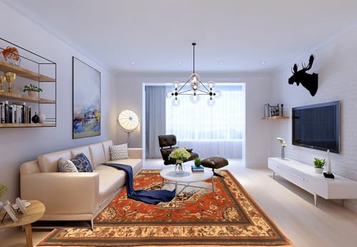 Teppich Wohnzimmer Braun Gelb50x80cm Fußmatte Waschbar Wind und Regenschutz Mit Rutschschutz Türmatte Wasserabsorbierend Modern Ultraweich Puffy Teppich Wohnzimmer Braun Gelb50x80cm Fußmatte Waschbar Wind und Regenschutz Mit Rutschschutz Türmatte Wasserabsorbierend Modern Ultraweich Puffy von Kinde