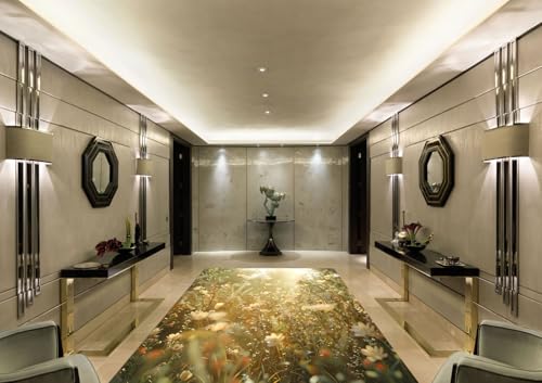 Teppich Wohnzimmer Gelbe Grüne Blumen100x150cm Teppich Wohnzimmer Waschbar Wind und Regenschutz Mit Rutschschutz Wasserabsorbierend Modern Fußmatte Ultraweich Puffy Super Groß Breit Teppich Wohnzimmer Gelbe Grüne Blumen100x150cm Teppich Wohnzimmer Waschbar Wind und Regenschutz Mit Rutschschutz Wasserabsorbierend Modern Fußmatte Ultraweich Puffy Super Groß Breit von Kinde