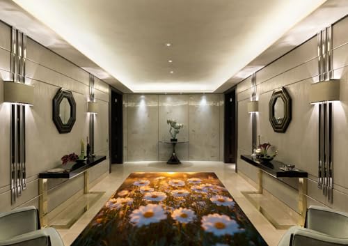 Teppich Wohnzimmer Gelbe Weiße Blumen150x200cm Waschbar Wind und Regenschutz Mit Fußmatte Außen Rutschschutz Wasserabsorbierend Modern Ultraweich Puffy Super Groß Breit Outdoor Teppich Teppich Teppich Wohnzimmer Gelbe Weiße Blumen150x200cm Waschbar Wind und Regenschutz Mit Fußmatte Außen Rutschschutz Wasserabsorbierend Modern Ultraweich Puffy Super Groß Breit Outdoor Teppich Teppich von Kinde