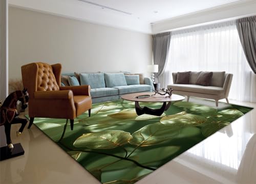 Teppich Wohnzimmer Grün Gelb120x160cm Waschbar Wind und Regenschutz Schmutzfangmatte Mit Rutschschutz Wasserabsorbierend Modern Ultraweich Puffy Super Groß Breit Outdoor Teppich Teppich Wohnzimmer Grün Gelb120x160cm Waschbar Wind und Regenschutz Schmutzfangmatte Mit Rutschschutz Wasserabsorbierend Modern Ultraweich Puffy Super Groß Breit Outdoor Teppich von Kinde