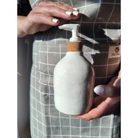 Seifenspender Keramik Von Hand Getöpfert Und Bemalt von Kindelglueck