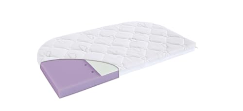 Träumeland Brise Babymatratze 42x80 cm passend für Babybay Comfort Beistellbett & Windel Blaubaer | Bettmatratze Kaltschaummatratze | Kindermatratze mit Nässeschutz, Bezug waschbar von Kinderhaus Blaubär