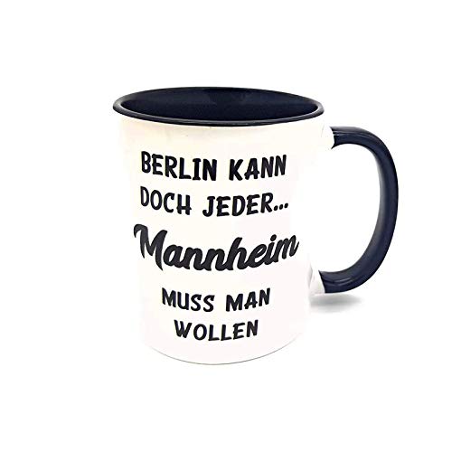 Kilala Büro-Tasse Berlin kann doch jeder... Dein Wunschort, Lieblingsort, Heimatort Kaffeetasse, Kaffeebecher,Keramiktasse, inkl. Geschenkverpackung von Kinderlampenland