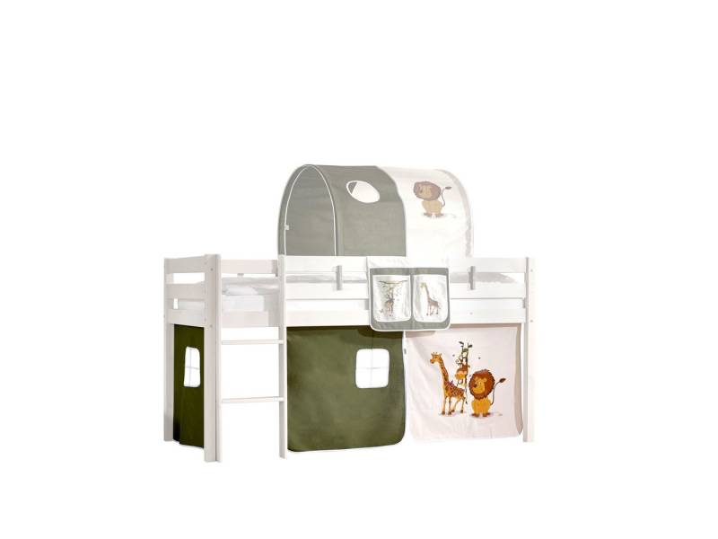 Bettvorhang Safari 3-teilig inkl. Befestigung, Kindermöbel 24 von Kindermöbel 24