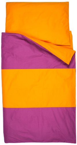 Kindertraum 530117011803 Wendebettwäsche 80 x 80 cm und 135 x 200 cm, Streifen brombeer/apricot Kindertraum 530117011803 Wendebettwäsche 80 x 80 cm und 135 x 200 cm, Streifen brombeer/apricot von Kindertraum