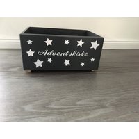 Adventskiste Adventskalender Sterne Adventskiste Adventskalender Sterne von KindertraumShop