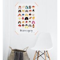 Einzigartig Poster Einzigartig Poster von Kinderwaerts