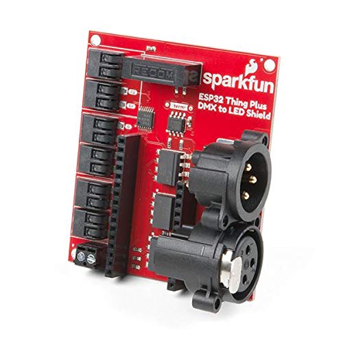 SparkFun ESP32 Thing Plus DMX to LED Shield von Kindpack