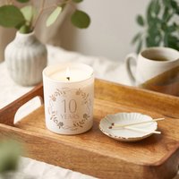 10. Dose Hochzeitsjubiläum Geschenk Für Paar, Einzigartige Personalisierte Hochzeitskerze Paar-Personalisierte Geschenke 10. Dose Hochzeitsjubiläum Geschenk Für Paar, Einzigartige Personalisierte Hochzeitskerze Paar-Personalisierte Geschenke von KindredFires