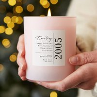 16. Geburtstagsgeschenke Für Mädchen, Beste Freundin Geburtstagsgeschenk, Personalisierte Rosa Kerze - Geschenke 16. Geburtstagsgeschenke Für Mädchen, Beste Freundin Geburtstagsgeschenk, Personalisierte Rosa Kerze - Geschenke von KindredFires