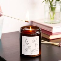 16. Geburtstagsgeschenke Für Mädchen, Geburtstagsgeschenk Freund, Personalisierte Apothekerkerze - Geschenke 16. Geburtstagsgeschenke Für Mädchen, Geburtstagsgeschenk Freund, Personalisierte Apothekerkerze - Geschenke von KindredFires