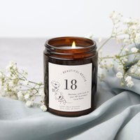 18. Geburtstagsgeschenk Personalisierte Kerze, Für Freund, Sie - Personalisierte Geschenke 18. Geburtstagsgeschenk Personalisierte Kerze, Für Freund, Sie - Personalisierte Geschenke von KindredFires