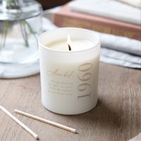 60. Geburtstagsgeschenk Weiße Kerze, Für Freund, 60.geburtstagsgeschenk Sie Andenken-Personalisierte Geschenke 60. Geburtstagsgeschenk Weiße Kerze, Für Freund, 60.geburtstagsgeschenk Sie Andenken-Personalisierte Geschenke von KindredFires
