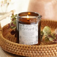 Beileid Geschenk Trauer Kerze, Personalisierte Duftkerze - Geschenke von KindredFires