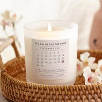 Hochzeitsgeschenk Personalisierte Kalender Kerze, Einzigartiges Personalisiertes Für Paar, Braut - Personalisierte Geschenke Hochzeitsgeschenk Personalisierte Kalender Kerze, Einzigartiges Personalisiertes Für Paar, Braut - Personalisierte Geschenke von KindredFires