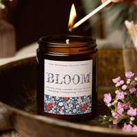 Jedes Wort Personalisierte Blumenapothekerkerze, Geschenk Für Sie, Weihnachtsgeschenk - Geschenke Jedes Wort Personalisierte Blumenapothekerkerze, Geschenk Für Sie, Weihnachtsgeschenk - Geschenke von KindredFires