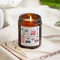 London Geschenk Für Sie - Andenken Kerze Liebe Aus Personalisierte Duftkerze Geschenke von KindredFires
