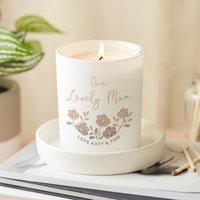 Lovely Mum Personalisierte Mutter Tages Kerze Andenken - Geschenke Lovely Mum Personalisierte Mutter Tages Kerze Andenken - Geschenke von KindredFires