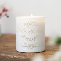 Mutter Der Braut Geschenk - Des Bräutigams Hochzeitskerze Andenken Für Sie Personalisierte Geschenke Mutter Der Braut Geschenk - Des Bräutigams Hochzeitskerze Andenken Für Sie Personalisierte Geschenke von KindredFires