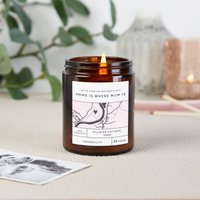 Muttertagsgeschenk Für Mama, Jede Karte Personalisierte Duftkerze - Personalisierte Geschenke von KindredFires