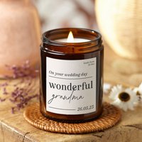 Oma Hochzeitsgeschenk, Geschenk Für Am Hochzeitstag, Duftende Apothekerkerze - Personalisierte Geschenke Oma Hochzeitsgeschenk, Geschenk Für Am Hochzeitstag, Duftende Apothekerkerze - Personalisierte Geschenke von KindredFires