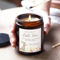 Ostergeschenk, Personalisierte Ostern Geschenk Idee, Kerze Personalisiert - Geschenkidee von KindredFires
