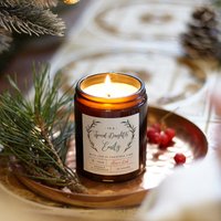 Weihnachtsgeschenk Für Tochter, Weihnachtsgeschenk-Kerze, Weihnachtsduftkerze - Personalisierte Geschenke von KindredFires