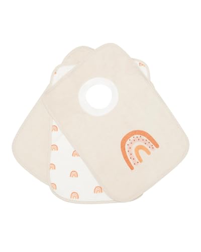 Kindsgard Schlupflätzchen 3er-Pack „happaklat“ – Regenbogen Beige – 75% Bio-Baumwolle – weich, saugfähig & waschbar – ideal für Babys & Kleinkinder – einfach über den Kopf ziehen Kindsgard Schlupflätzchen 3er-Pack „happaklat“ – Regenbogen Beige – 75% Bio-Baumwolle – weich, saugfähig & waschbar – ideal für Babys & Kleinkinder – einfach über den Kopf ziehen von Kindsgard