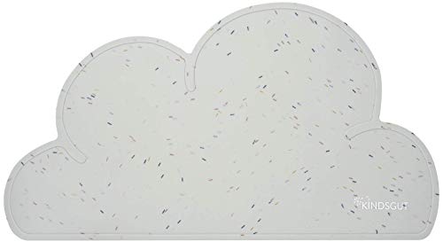 Kindsgut Platzdeckchen Wolke, Tischset, Unterlage in kinderfreundlichem Design und dezenten Farben, Konfetti von Kindsgut