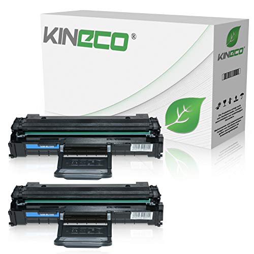 2 Toner kompatibel mit Samsung ML-1640 ML1640 ML-2240 ML-2241, ML-1641, ML-1645 - MLT-D1082S/ELS - Schwarz je 1.500 Seiten 2 Toner kompatibel mit Samsung ML-1640 ML1640 ML-2240 ML-2241, ML-1641, ML-1645 - MLT-D1082S/ELS - Schwarz je 1.500 Seiten von Kineco