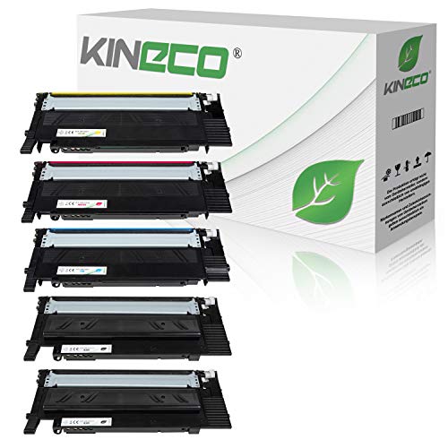 Kineco 5X Toner ersetzt CLT-P404C CLT-K404S CLT-C404S CLT-M404S CLT-Y404S 2X BK 1x CMY Multipack für Samsung Xpress SL C480FW C480W Kineco 5X Toner ersetzt CLT-P404C CLT-K404S CLT-C404S CLT-M404S CLT-Y404S 2X BK 1x CMY Multipack für Samsung Xpress SL C480FW C480W von Kineco