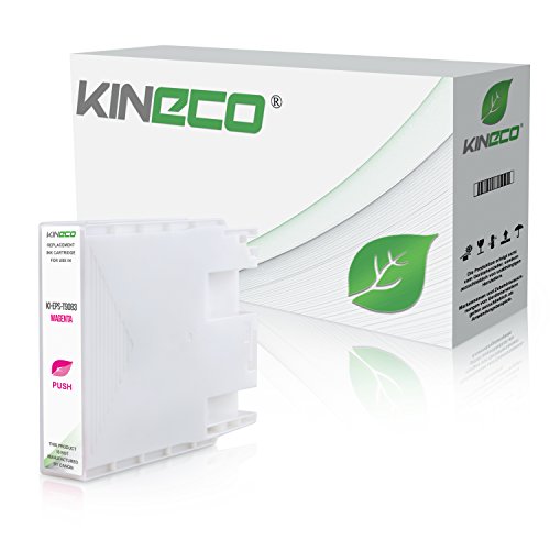 Kineco Patrone kompatibel für Epson Workforce WF-6090 WF-6590 C13T908340 Magenta 39ml von Kineco