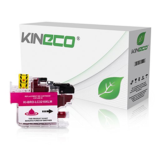 Kineco Tintenpatrone ersetzt LC3219-XL LC3217 Magenta für Brother MFC-J5330DW MFC-J5335DW MFC-J5730DW von Kineco