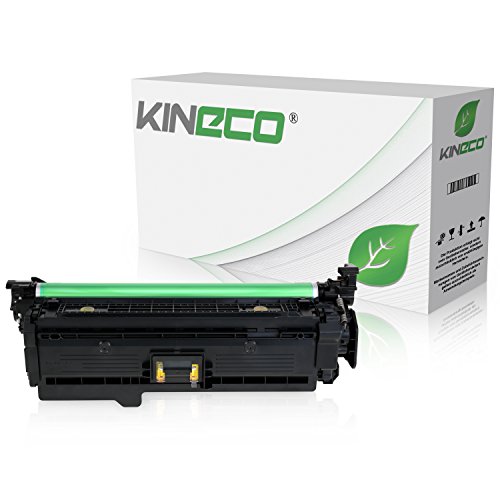 Kineco Toner kompatibel mit HP CE402A Laserjet Enterprise 500 M 575 C F 570 DN N XH Pro 500 Color MFP M 570 DN DW Color Flow MFP M 575 C - 507A - Yellow 5.500 Seiten von Kineco