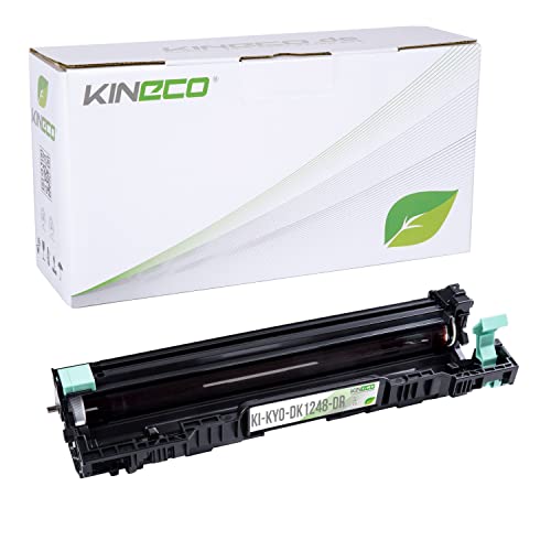 Kineco Trommel kompatibel für Kyocera DK-1248 Ecosys PA2001 P2001w MA2001 MA2001w, 10.000 Seiten Schwarz von Kineco