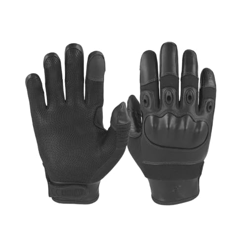 KinetiXx Leder-Einsatzhandschuh mit Protektoren - X-Thor I von KinetiXx