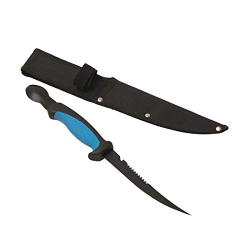 Kinetic Filetiermesser Angler Angelmesser 16cm Rogenlöffel von Kinetic
