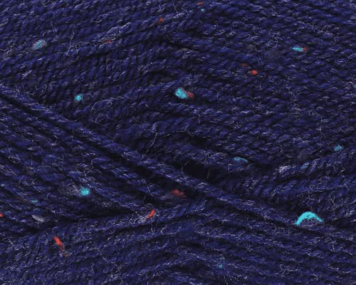 King Cole 2033656 Big Value Tweed DK Navy Garn – 290 m, 100 g von King Cole