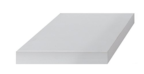 King Home M1106015/B Regal Trommel MDF weiß 25 x 25 x 5H von King Collection