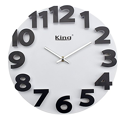 King Home O1673001 Wanduhr 3D, Durchmesser 30 x 5 cm King Home O1673001 Wanduhr 3D, Durchmesser 30 x 5 cm von King Collection